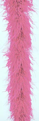 Ostrich feather boa 4 ply - #48 MAUVE